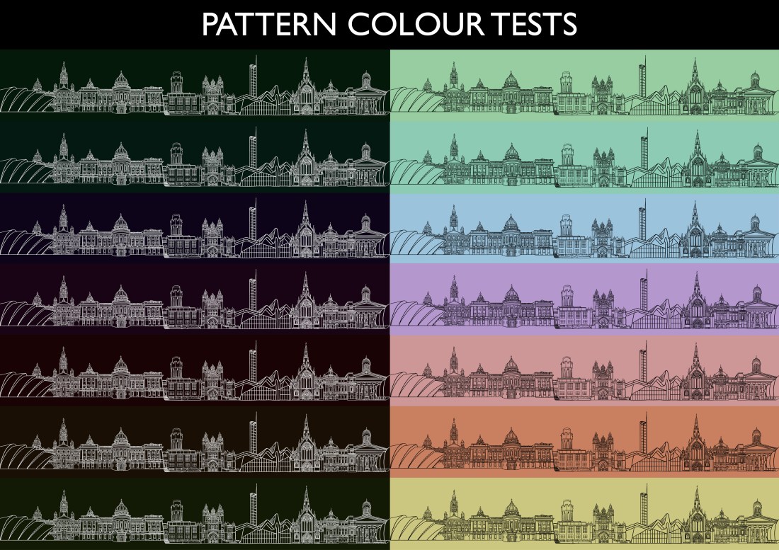 Pattern Colour Tests